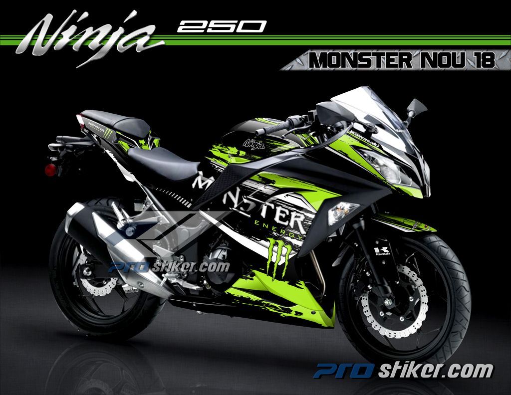 Stiker Motor Auf Twitter Koleksi Striping Modifikasi Ninja 250