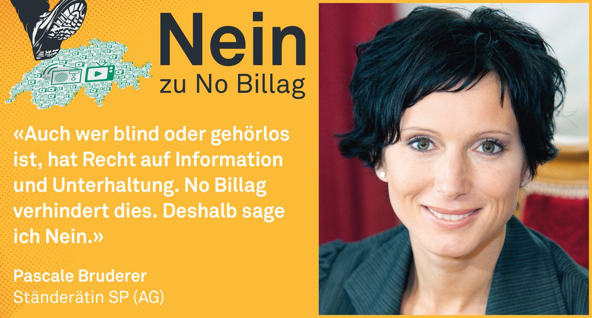 Pascale Bruderer, Ständerätin SP (AG), sagt #NEINzuNoBillag! @PascaleBruderer