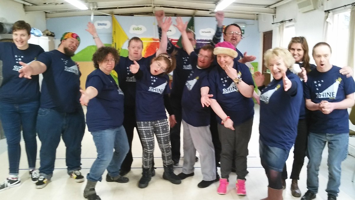 Our Shine Theatre Company looking good in their new T-shirts, thanks to <a href="/onestopstores/">One Stop Stores</a> for the funding!