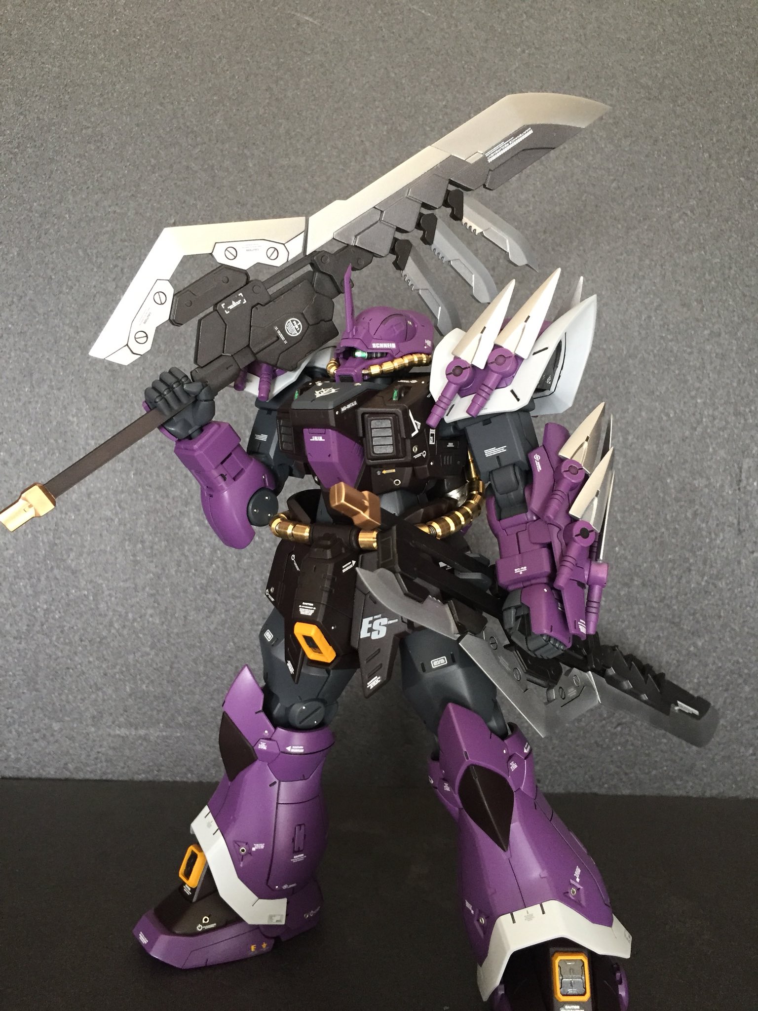 たっちゃん イフリート シュナイド ヘルメットの日差しを変えて 腹1ミリ延長 太もものつなぎで1ミリ延長 つま先1ミリ延長 あまり いじらなかった Re イフリートシュナイド 帯広プラモ倶楽部 Efreet Schneid Ms08tx T Co S8dyeangis