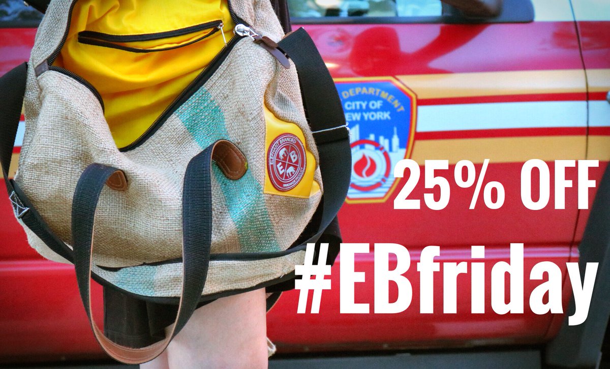 Yay! we made it to another Friday. So what better way to celebrate than with an #EBfriday discount code!

The first person to use code EBFRIDAY292 at checkout will get 25% off the whole order. Once it's gone, it's gone! :-) 

elephantbranded.com