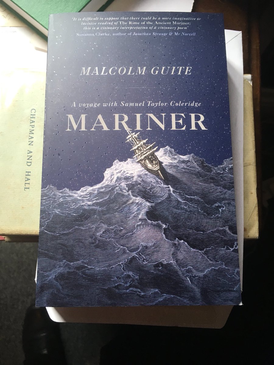 Huzzah! My author copies of <a href="/HodderFaith/">Hodder Faith</a> paperback of #Mariner have arrived. Lovely dark Blue with shiny bits!