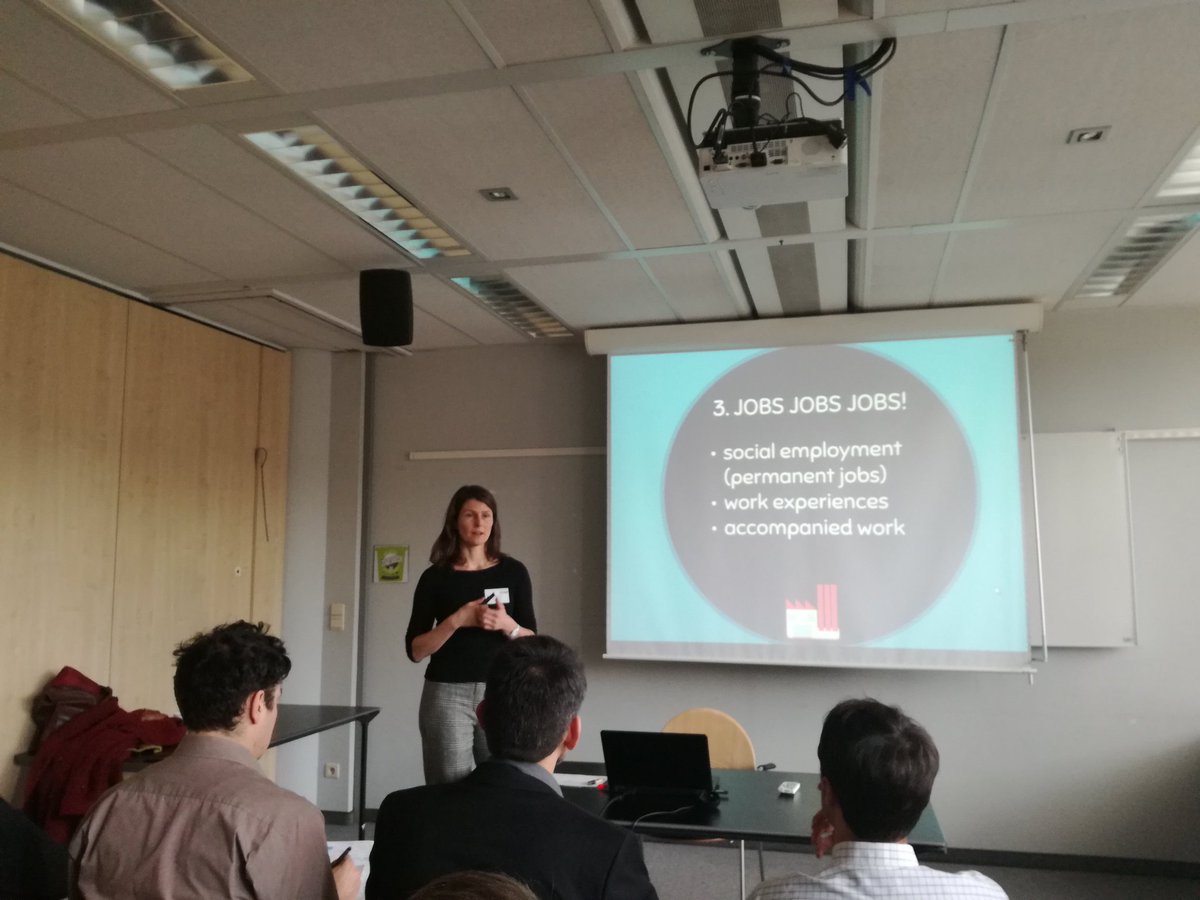 Jobs, jobs, jobs... #networking session in #OVAM Office @EU_EASME @EU_ecoinno <a href="/susana_xara/">Susana Xará, PhD</a>