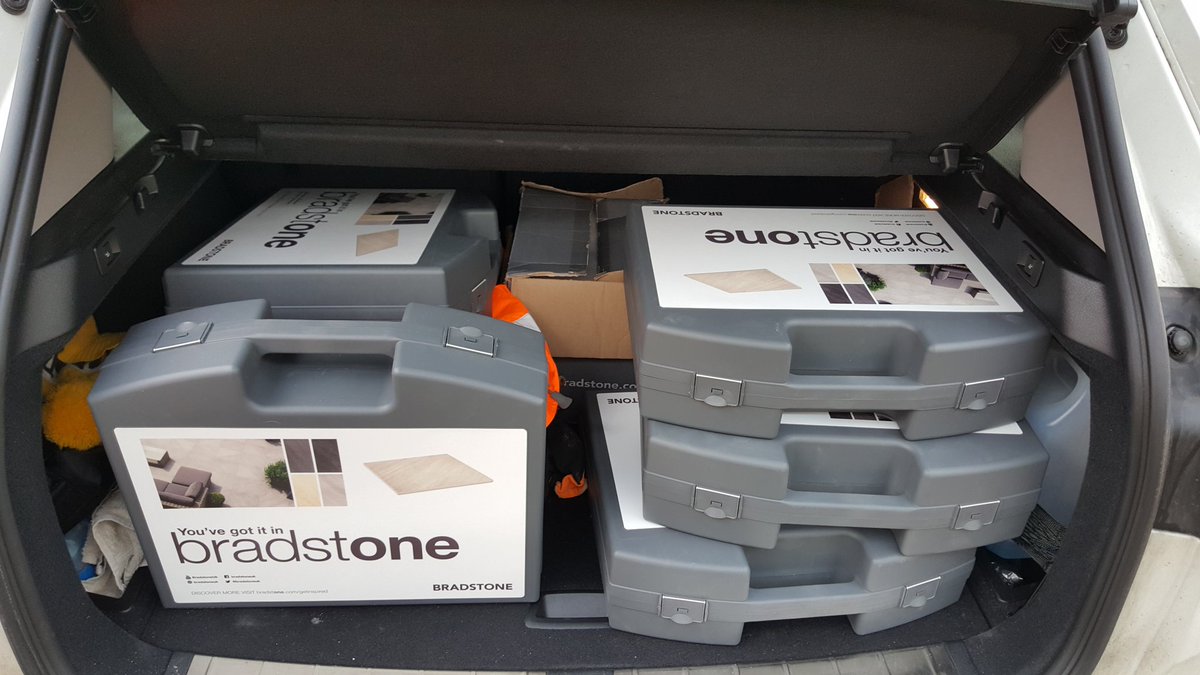 BradstoneBren's tweet photo. Car full of goodies ready for our @BradstoneUK Assured members #qualityassured #qualitysamples https://t.co/VDCQu8k37N