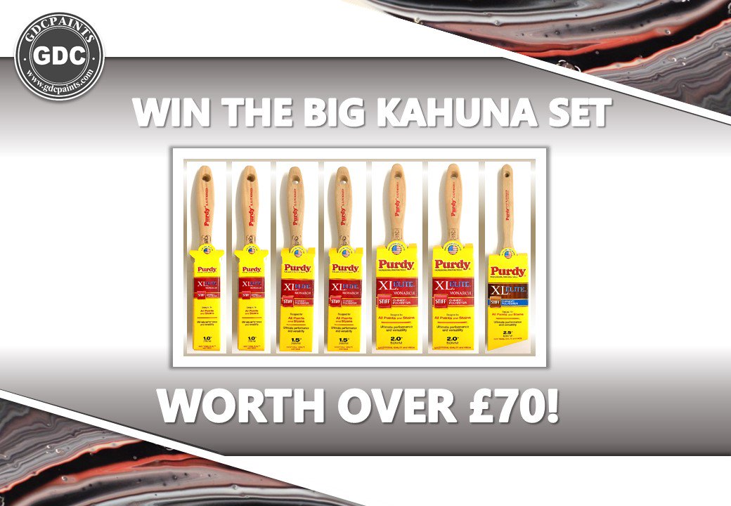 🎉COMPETITION TIME🎉

for your chance to #Win this big kahuna purdy brush set all you have to do is #Follow <a href="/gdcpaints/">GDCPAINTS</a> &amp; <a href="/decoratorsforum/">Decorators Forum</a> and #Retweet this Tweet!!
closing date is 1/3/18
GOOD LUCK  and get Tweeting
(remember you must follow <a href="/gdcpaints/">GDCPAINTS</a> to be entered)