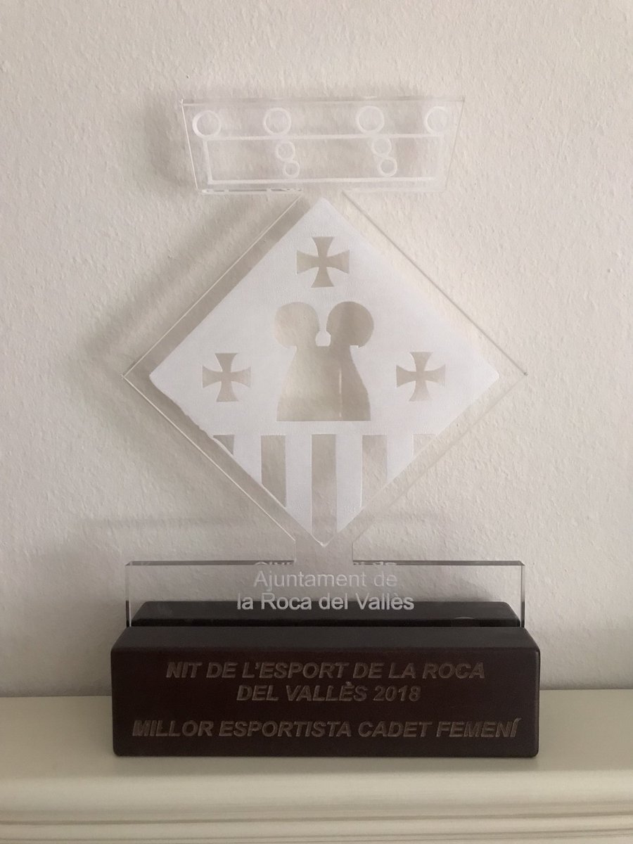 Orgullosa de haber sido elegida mejor deportista cadete femenino en “la nit de l’esport” <a href="/LaRocaV/">Ajuntament de la Roca del Vallès</a> 😊🙌🏼 felicitar a todos los nominados y también a esta iniciativa!! <a href="/babolatpadel/">Babolat Padel</a> <a href="/100x100Padel/">100x100Padel</a> <a href="/cosiesport/">salvador lorenzo</a>