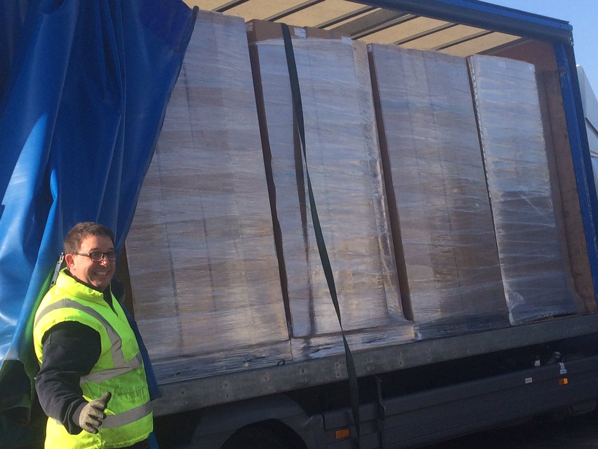 pvcbs's tweet photo. Busy in our yard today - 800 lengths of Megaduct Ventilation being delivered from @VerplasLtd #verplas #ventilation #morethanpvc https://t.co/Rs4DH5Y3Ru