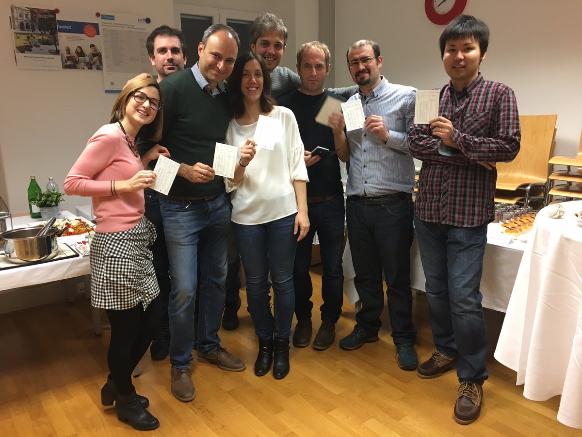 Last Monday INDICAR bade farewell to its fellows from the first cohort. The event gathered supervisors, fellows and colleagues to thank their support to the INDICAR programme and to celebrate INDICAR Fellows’ accomplishments. We will miss you!!
<a href="/univienna/">Universität Wien</a> <a href="/CORDIS_EU/">EU Research Results</a> #FP7