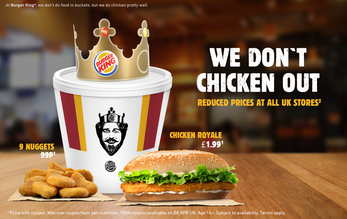 Burger King On Twitter Heres A Special Offer On Chicken