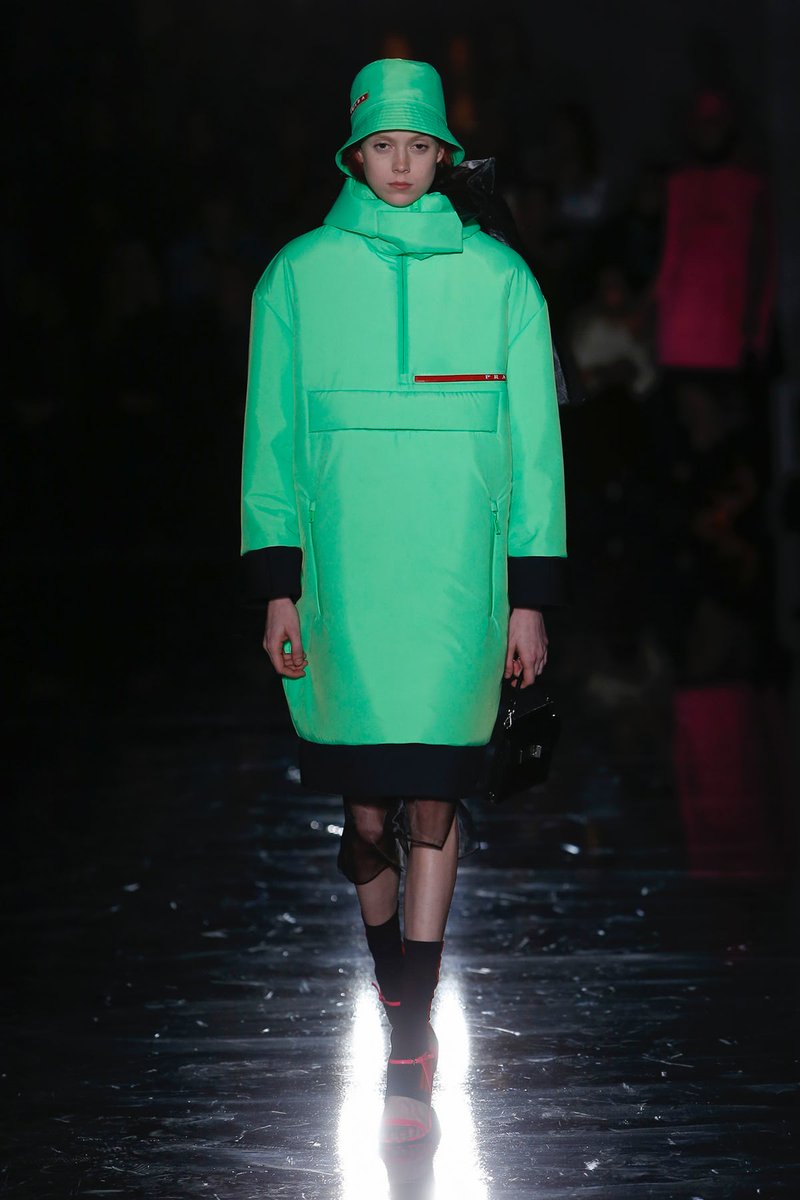 BoF's tweet photo. Take a look at the complete @Prada collection now at: https://t.co/T2x1t9BOiB  #BoFW #MFW https://t.co/8lz8KYnFuO