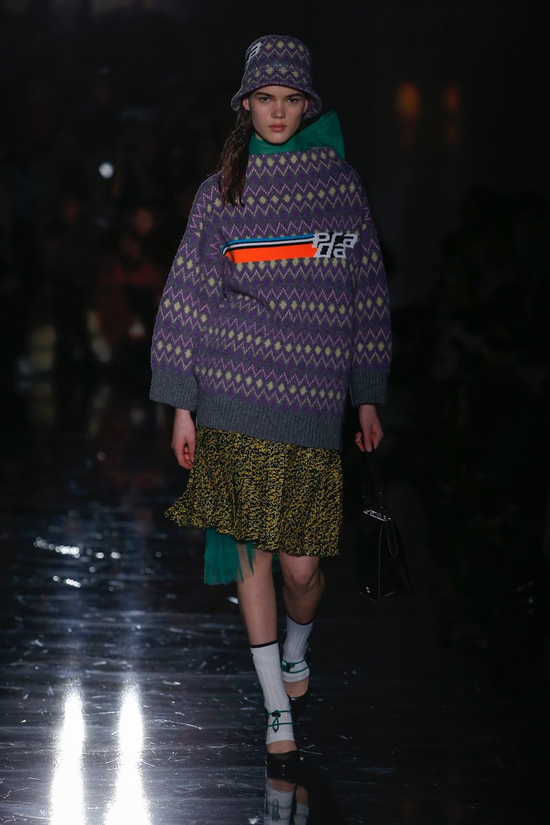 BoF's tweet photo. Take a look at the complete @Prada collection now at: https://t.co/T2x1t9BOiB  #BoFW #MFW https://t.co/8lz8KYnFuO