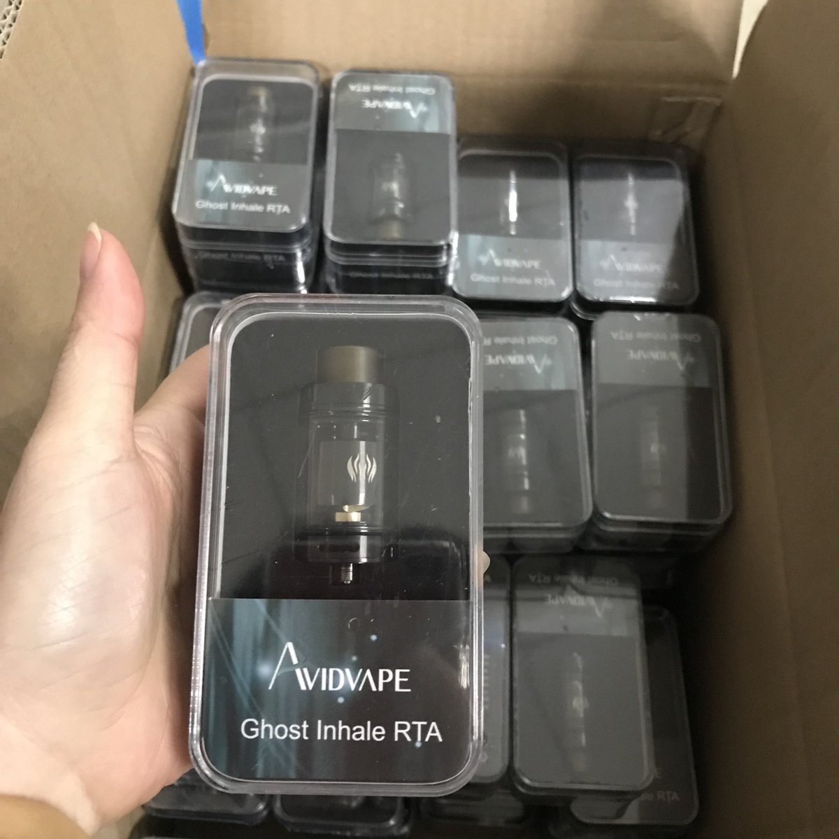 Nice flavour single RTA #ghostinhalerta by #Avidvape 🤩