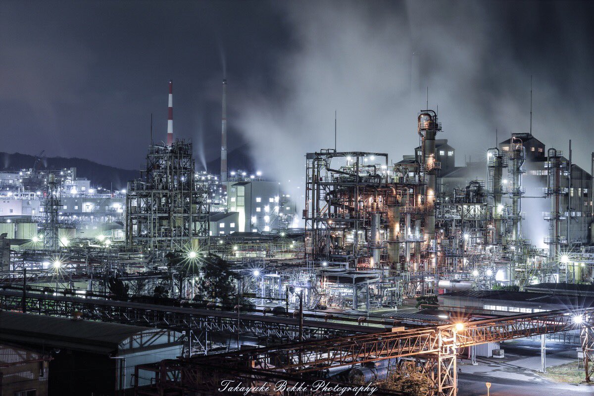 𝕋𝕒𝕜𝕒𝕪𝕦𝕜𝕚 工場夜景の日 第2弾は周南から 工場夜景の日 工場夜景のススメ 周南工場夜景 工場夜景