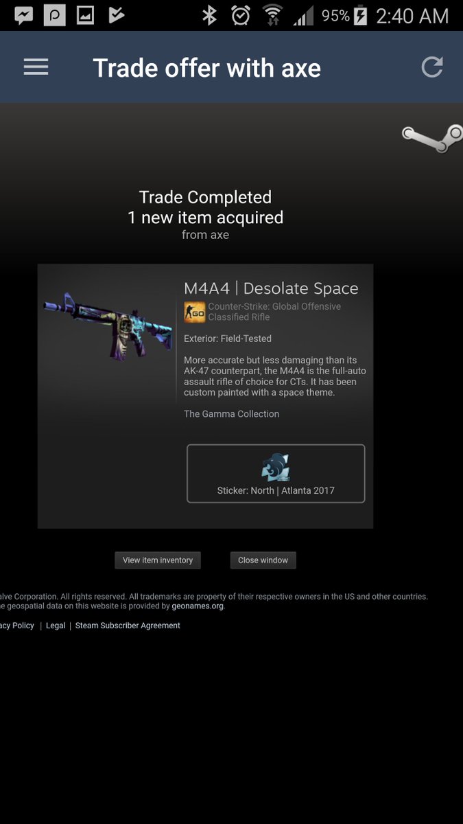 lei000000000's tweet image. Thank you @csgowavecom for a legit giveaway!. I really love my new skin. First ever! Stay tuned guys for his next giveaway. 😊