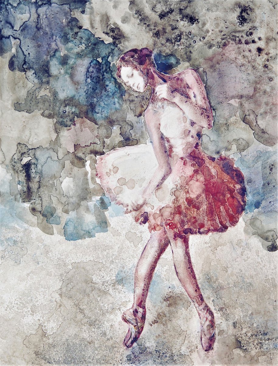 aleksgalas's tweet photo. #watercolor 'Dance' #watercolorpainting #watercolorsketch #painting #kunst #painter #malerei #art #ballerina #ballet #balletpainting #balletdance #dance #gemälde #polishart #polishartist #malarstwo #kobieta #baletnica #ballett #ballerinashoes #aleksandragalas #swanlake https://t.co/IeeWINPk45