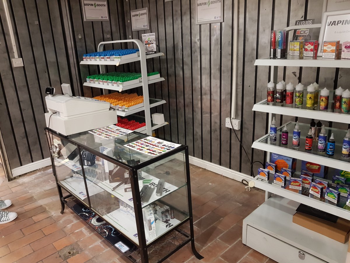 VapinBooth's tweet photo. We are open today from 10.30am Windsor Arcade Meath Street Dublin....drop in and grab one of our new and delicious liquid flavours. https://t.co/g0786iVnij