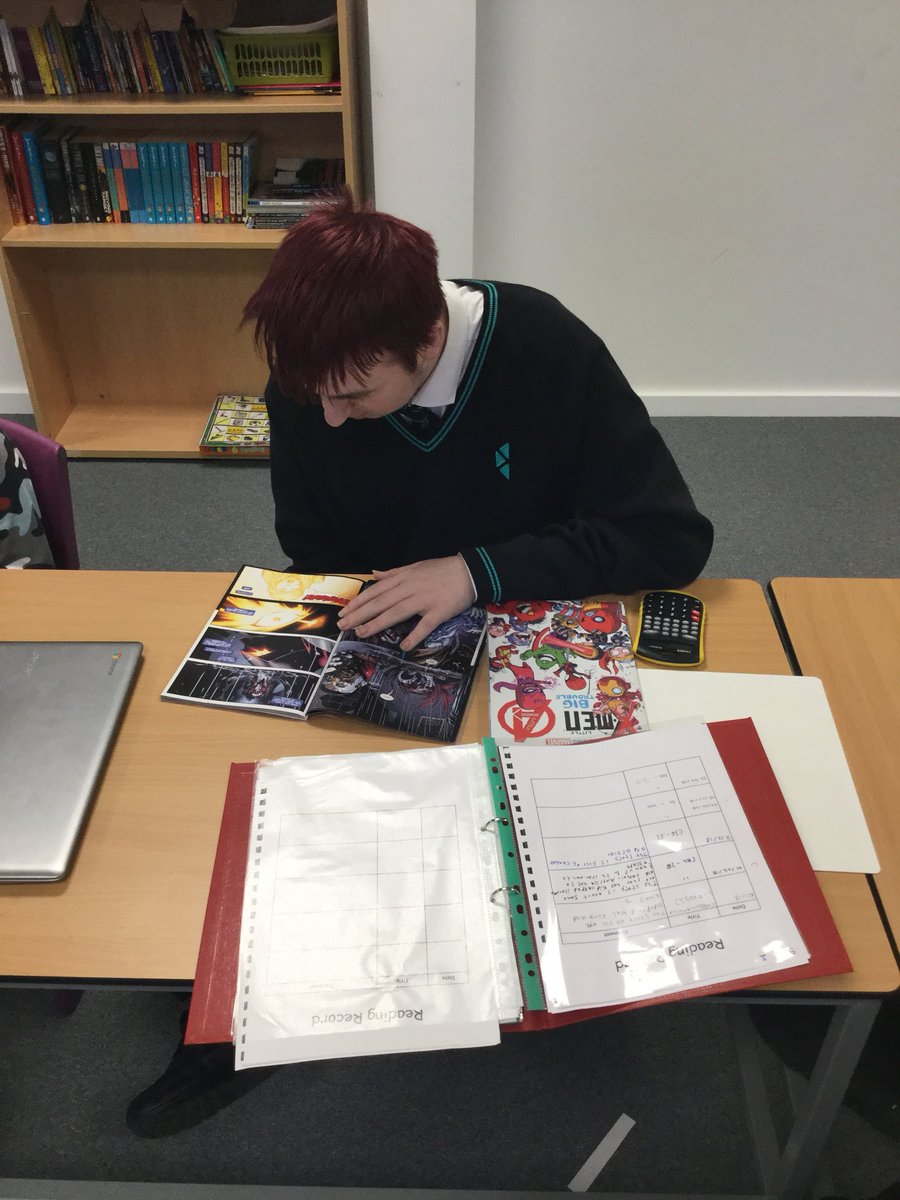EdenSchool_JD's tweet photo. Great to see @The_Eden_School KS4, getting stuck into their books they’ve just picked from Darwen Library! #reading #independentlearning #readingrecords https://t.co/wZsD2Q3AXy