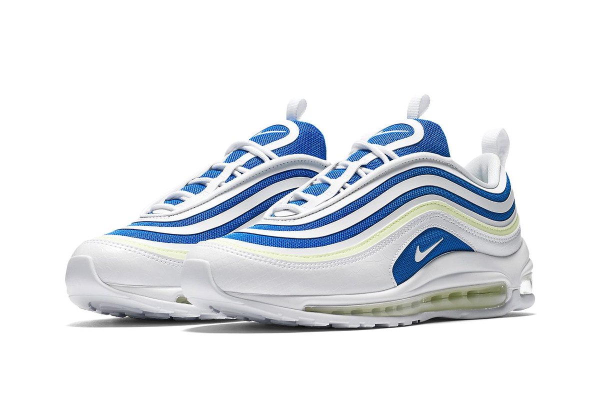 HypeMagazineSA's tweet photo. Nike's Air Max 97 Ultra 'Sprite'. Dope or Trash? [SneakPeak]-->https://t.co/6Q4maIOEnY https://t.co/HyWv4kgmes