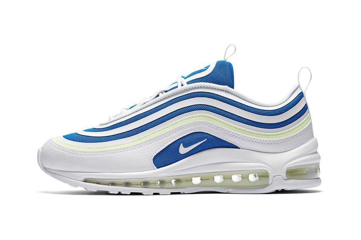 HypeMagazineSA's tweet photo. Nike's Air Max 97 Ultra 'Sprite'. Dope or Trash? [SneakPeak]-->https://t.co/6Q4maIOEnY https://t.co/HyWv4kgmes