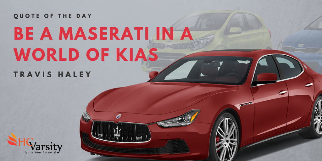 HCCollegeZA's tweet photo. "Be a Maserati in a world of Kias" - Travis Haley
https://t.co/uqOkcpNgaZ
#quoteoftheday #study #learn #doyourbest #bethebest #steelpanther #hardwork #setyourselfgoals #reachyourgoals #youbeyou #registernow #enrolnow https://t.co/JdIFmq6ynf