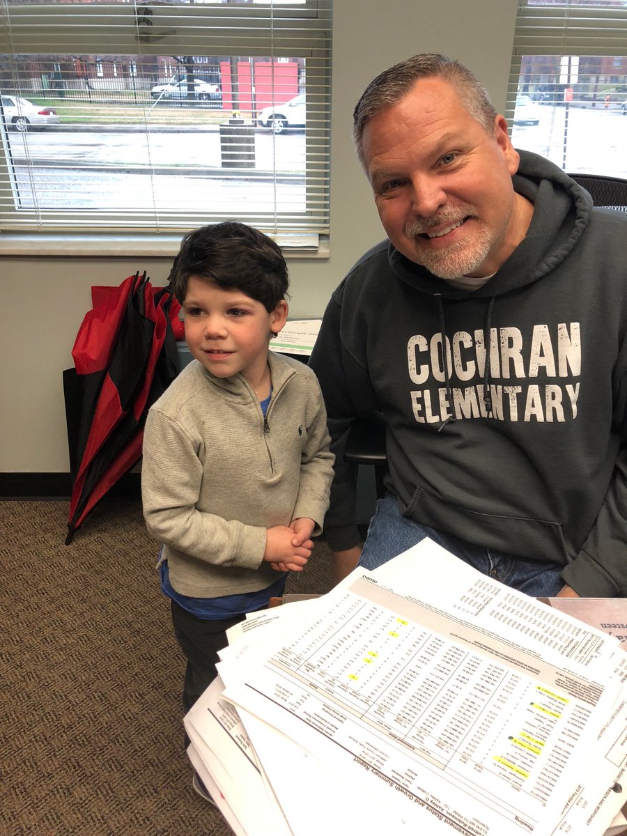 Sam came for a visit today! <a href="/CochranElem/">Cochran</a> <a href="/JCPSSuper/">Dr. Brian Yearwood</a> #samstrong