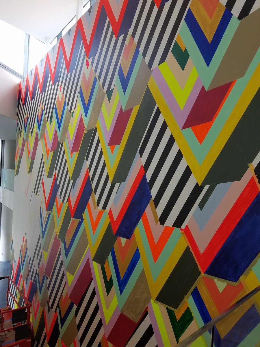 Yeah, so we have some pretty funky and fresh walls here in the Tink, but the only way to really understand how cool they are is to check them out yourself, so come on over! #tink #creative #cwru