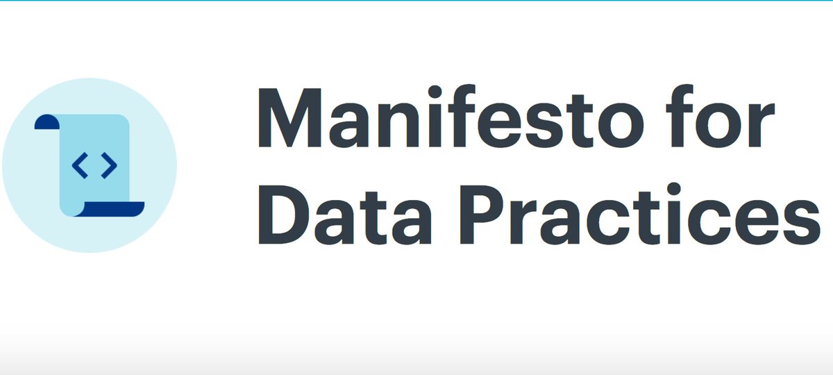 sourcedtech's tweet image. Machine Learning has the power to revolutionize the world, but with great power comes great responsibility.

That&apos;s why we believe in the Data Practices Manifesto - which describes an ethical approach to data teamwork.

#MLethics

buff.ly/2HAwY5a