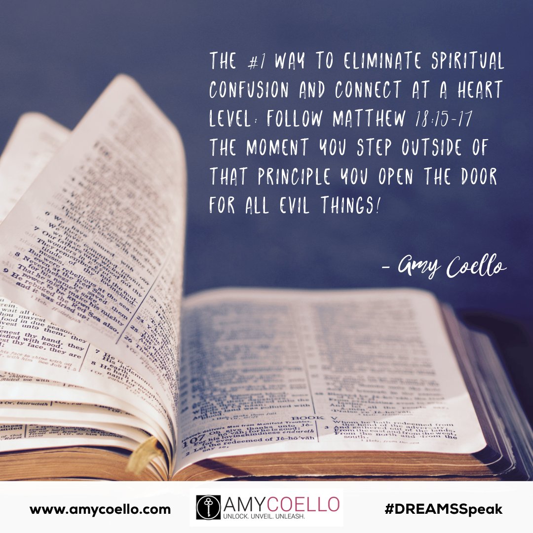 AmyCoello's tweet image. Go 2  person w/ ur concerns, confusion, misunderstandings. Use that moment 2 connect @ the heart level. But u can&apos;t do it w/ unclean hands or a need 2b &quot;right&quot;. The moment u need 2b &quot;right&quot; is bc u lost ur place in righteousness #DREAMSpeak #moreteaching bit.ly/2F7oP62