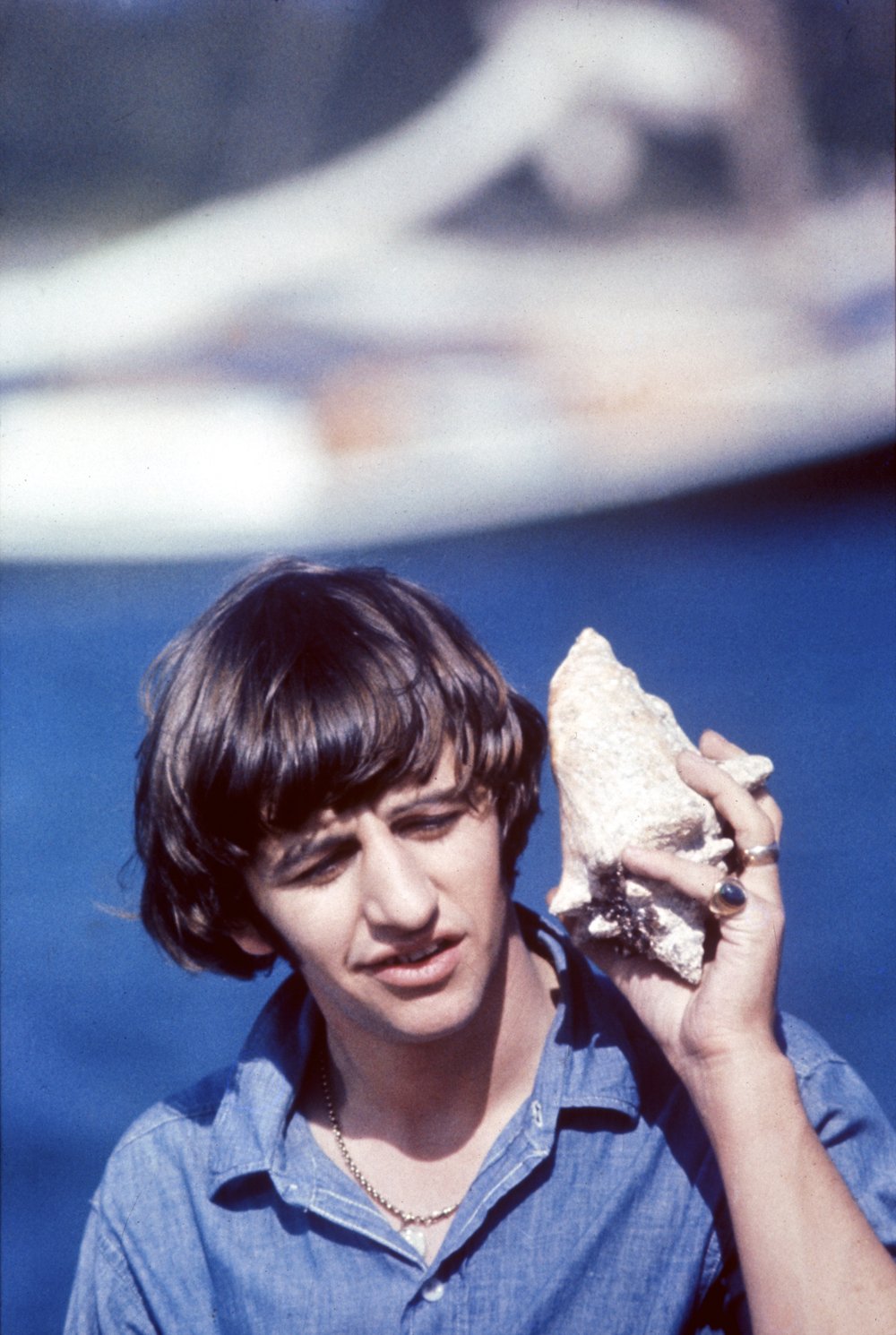 The Beatles Otd 1965 Help Filming Begins In The Bahamas Ringo Is The First To Shoot A Scene Where He Is Listening To This Conch Shell Have You Seen The Beatles Otd 1965 Help Filming Begins In The Bahamas Ringo Is The First To Shoot A Scene Where He Is Listening To This Conch Shell Have You Seen