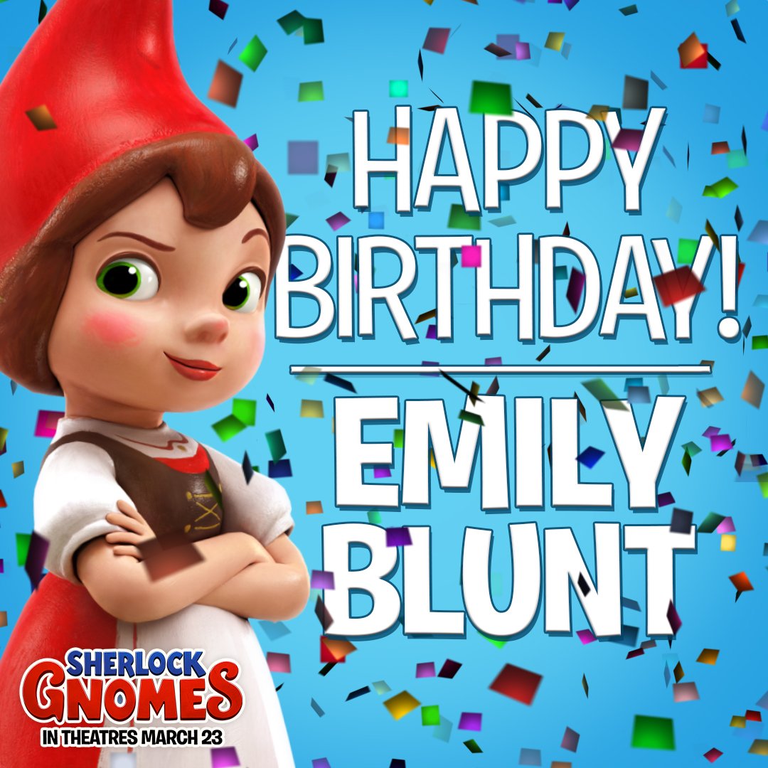 Happy birthday to our fair Juliet, Emily Blunt! 