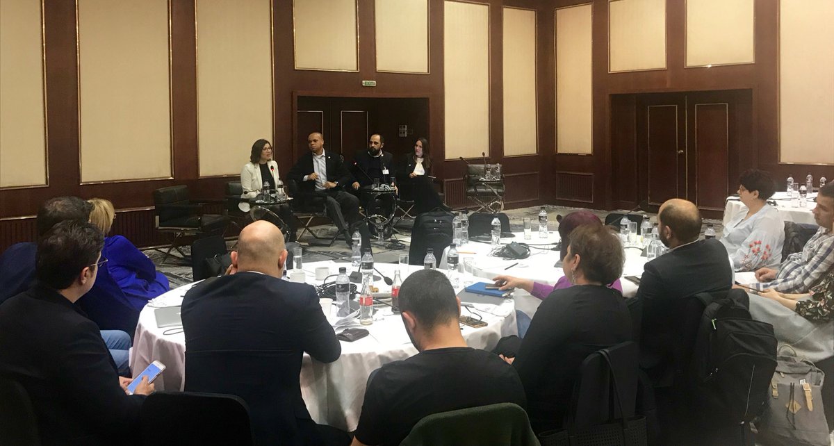 jovanovicz's tweet photo. What we need to win against the enemies of open society and the #Roma communities? Strategy, integrity and network, tells @patrickgaspard of @OpenSociety to 100 Roma activists https://t.co/NO4UOqMLmZ