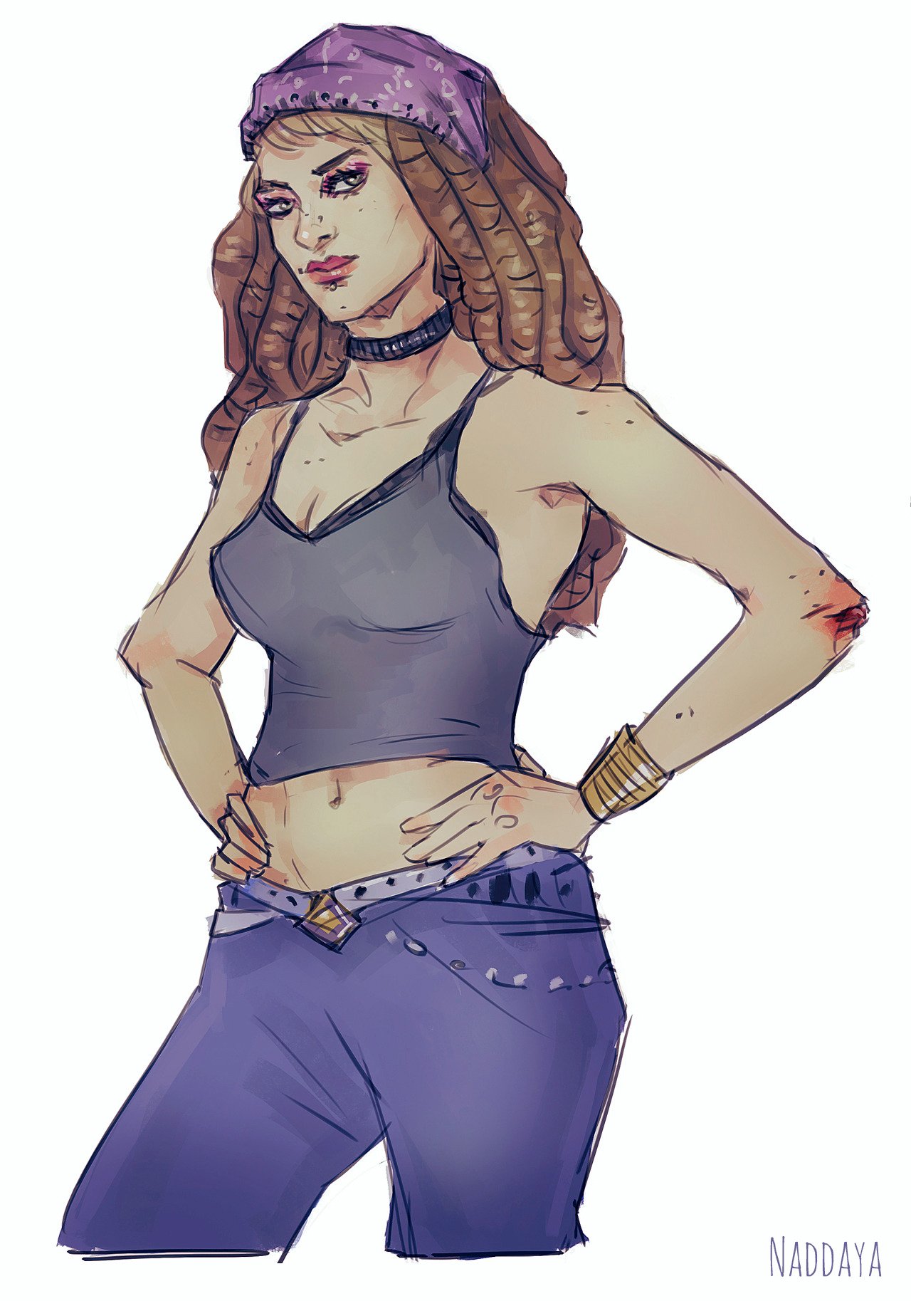 “Saints Row 2 Shaundi by Naddaya for #FanartFriday! https://t.co/ZcHxu80ucz...