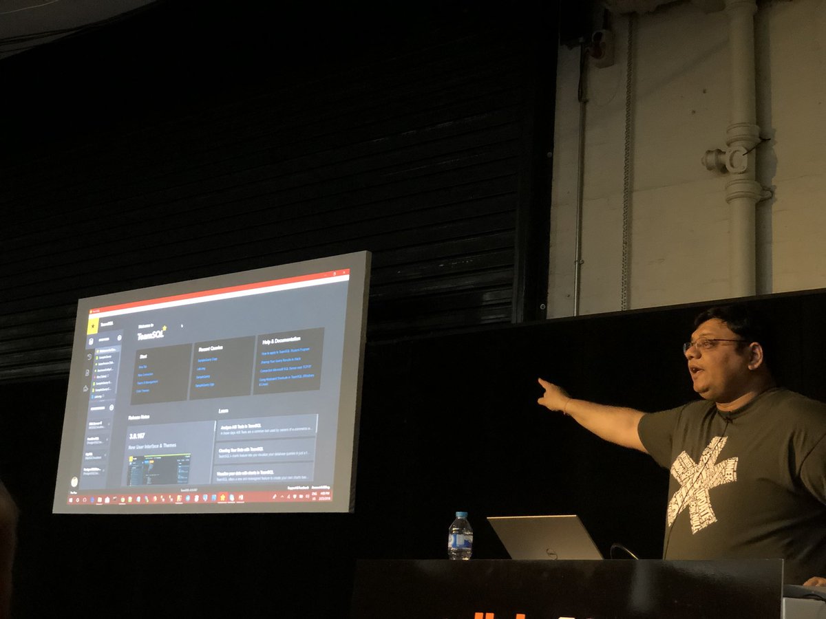 erenbaydemir's tweet image. @pinaldave ‘s SQL efficiency tips &amp;amp; tricks for TeamSQL #sqlbits2018 @teamsqlio