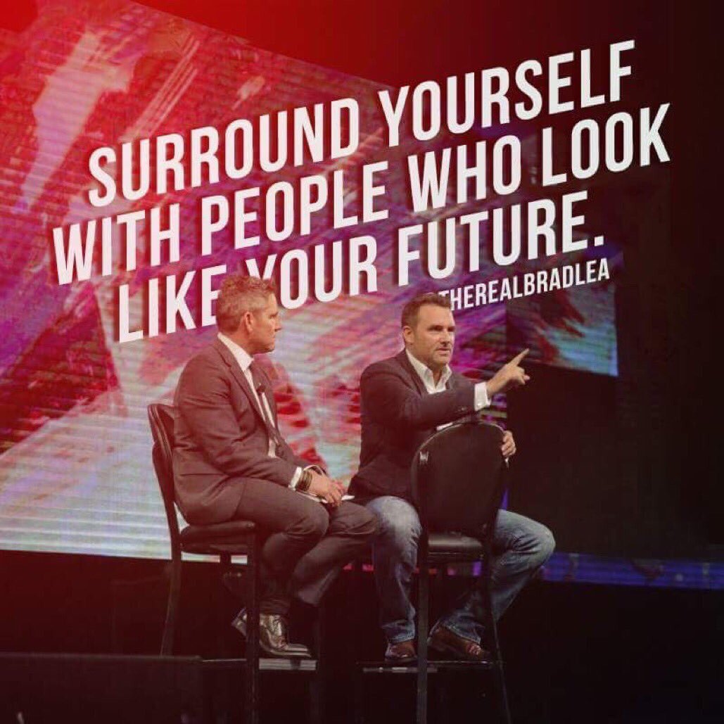 TheRealBradLea's tweet photo. If you aspire to MORE than what your friends want to achieve, then you’re going to have to LEVEL UP—SUCCESS breeds SUCCESS!

#10xGrowthCon
#FridayFeeling https://t.co/WtP93RVXSl