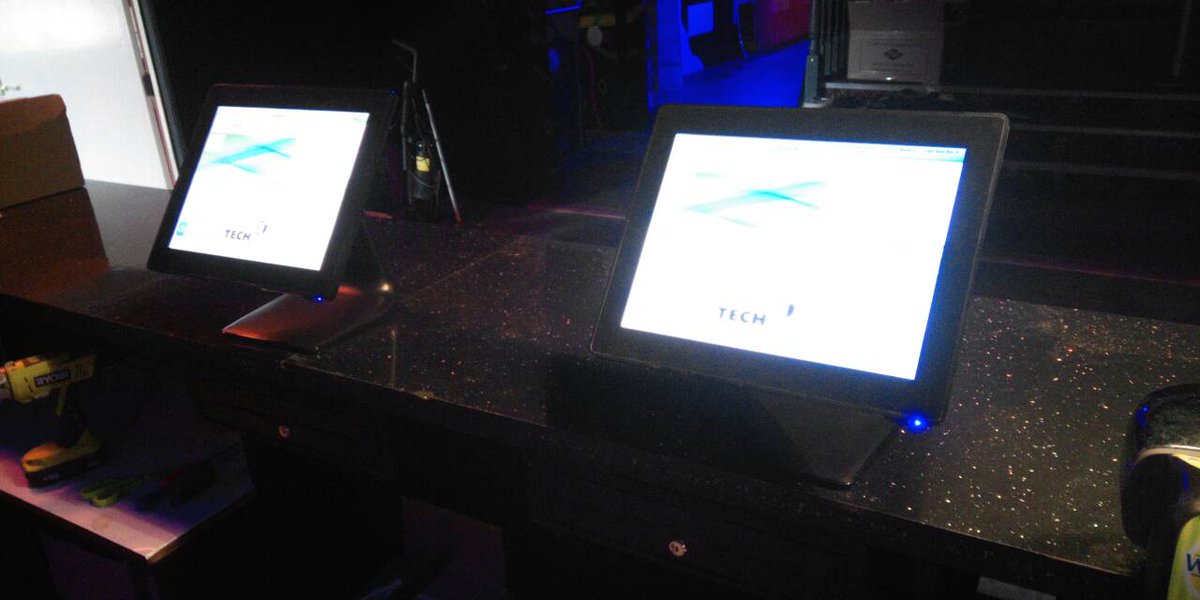 abitechltd's tweet photo. While we had a great time at the NW Hospitality Show, it wouldn't be right for us to finish the week without a new EPoS install. These 2 lovely units have been installed at J D Electric Soup in Workington ready for tomorrow's opening. https://t.co/JvHHGIOaL2