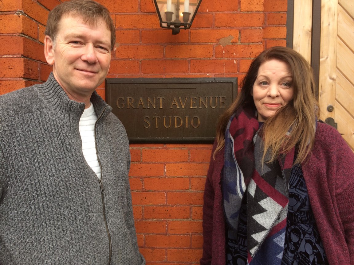 Here we are at Grant Ave Studio about to remix our upcoming single. This is <a href="/TerryDarling7/">Terry Darling</a> and Marina Ross Listen for it at radio and online soon!