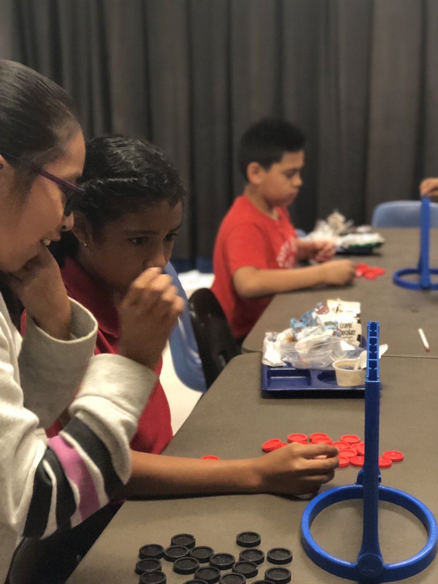 mcnicholss's tweet photo. Positive office referral recipients participating in an intense Connect Four tournament during lunch. π¦ #IGotWinner! @ForestHillElem https://t.co/gQoJGsa4KL