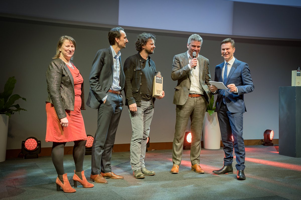 NelissenBricks's tweet photo. DUBIO® wins the Product Innovation Award at the Belgian Building Awards!

What a great start at Batibouw 2018. Yesterday we received the Product Innovation Award at the Belgian Building Awards.
That’s the 2nd award for the DUBIO® in 2018! #Batibouw https://t.co/qMDyJQJgWn