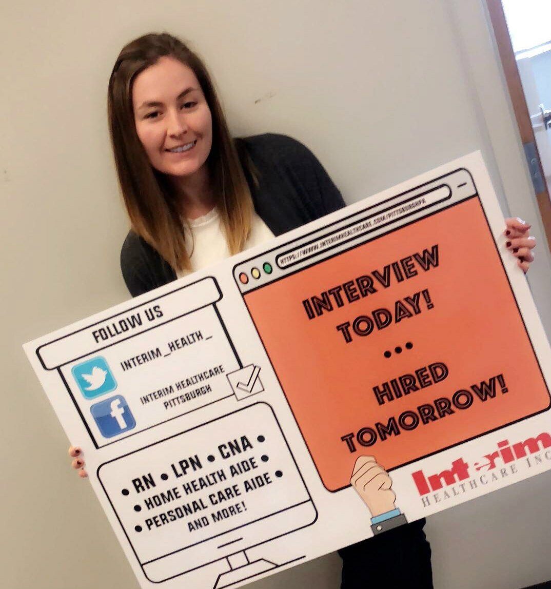 Interim_Health_'s tweet photo. #NowHiring #InterviewToday #HiredTomorrow #CallNow (412-436-2211 Ext. 347 https://t.co/9UXqtsv2yV