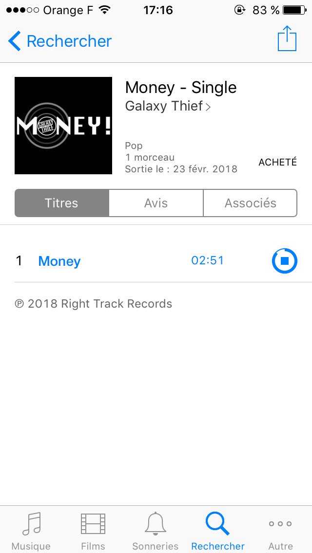marinevdp's tweet image. I just bought 'money' by @GalaxyThiefBand, this song is a masterpiece 💰👩🏼‍🚀 #STREAMMONEY #NewMusicFriday