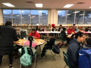 ncjames376's tweet photo. Part II of @Freeman_Hawks breakfast today! #gisdlibraries https://t.co/BtZKOtx0EM