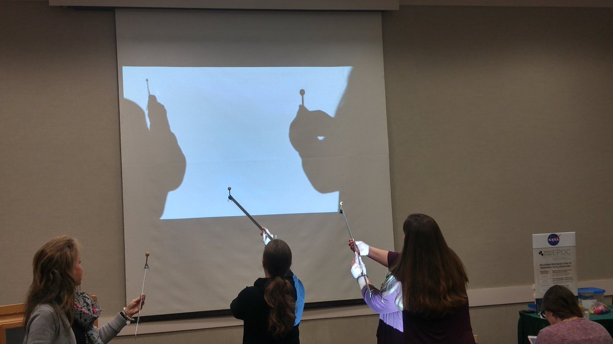InterfaceMO's tweet photo. Learning to measure eclipses from @NASA #Interface2018 https://t.co/xbOgaeMcrG
