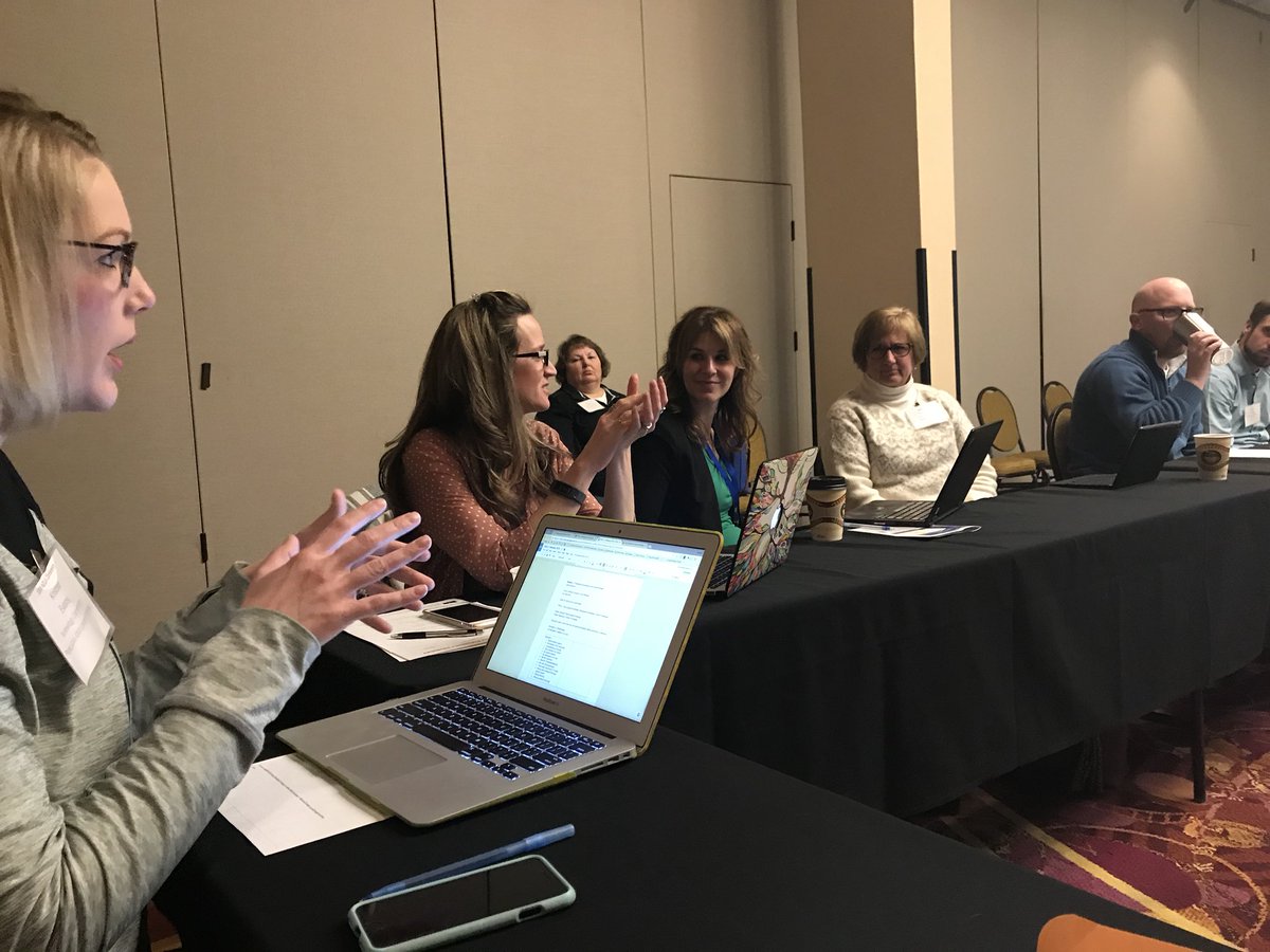 NebraskaDLA's tweet image. Sharing strengths and weaknesses with @jbormann3 to work on enhancing growth mindset. #masterlearner #personalizedpd #prodriven #NDLA18