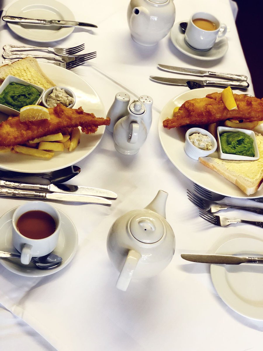 Fish Fridays every Friday at The Old Lodge. Fish, chips, mushy peas, bread and butter, pot of tea or coffee. £9.95 per person