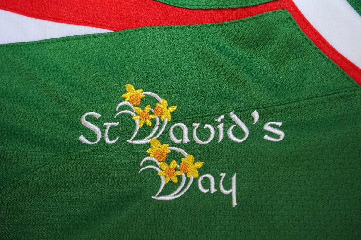 The Devil is in the detail! 💚🏴󠁧󠁢󠁷󠁬󠁳󠁿 
These special #DyddGŵylDewi jerseys are a one-off that the team will wear on the 2nd of March. All information on what's happening with them after the game will be out next week!
