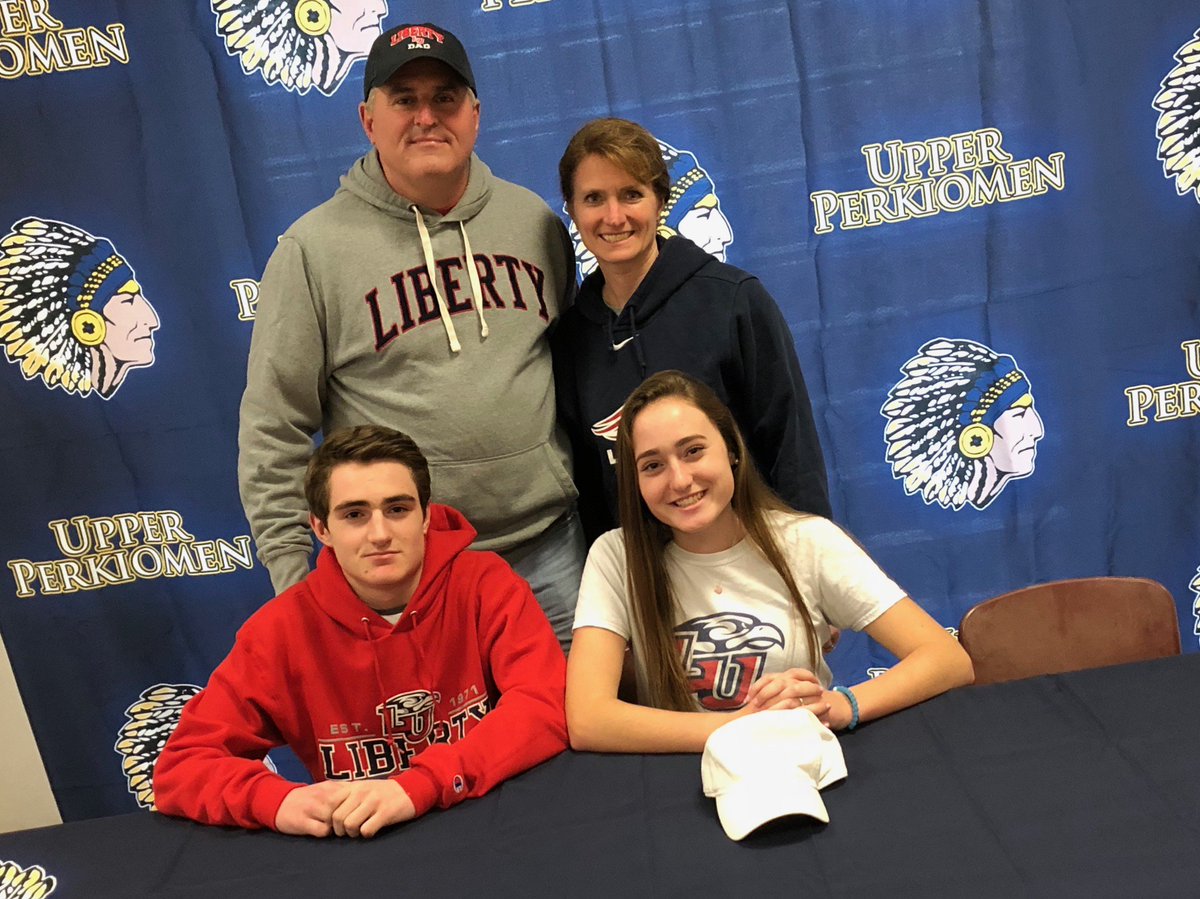 Congrats to Hope Flack who signed her National Letter of Intent to play lacrosse next year at Liberty University.  Congrats Hope! @UPnewsteam
