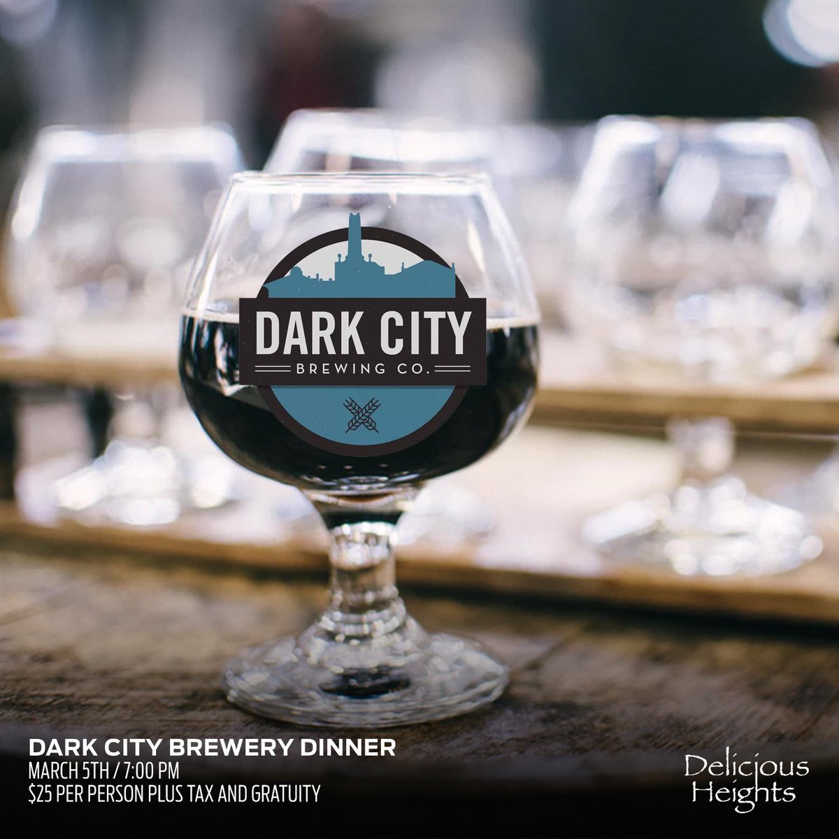 DeliciousHeight's tweet photo. We are excited to be teaming up with Dark City Brewing Company for a great dinner, call 908-464-3287 or buy at our Berkeley Heights location.
#DeliciousHeights #BerkeleyHeights #DarkCityBrewing #Beer #Dinner #BeerDinner https://t.co/wGvop06knh