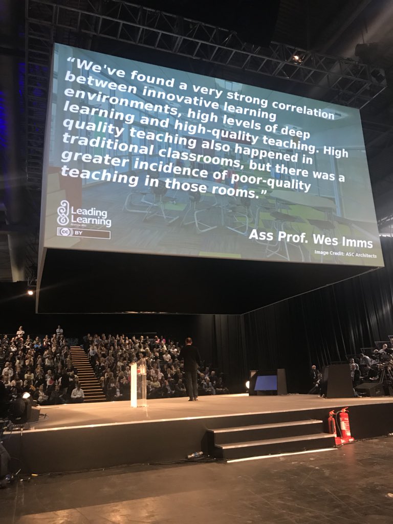 sarahmartin74's tweet photo. @mosborne01 great messages #leadingremarkablelearning highlighting how space matters @projectILETC https://t.co/ZAs93lMRAx