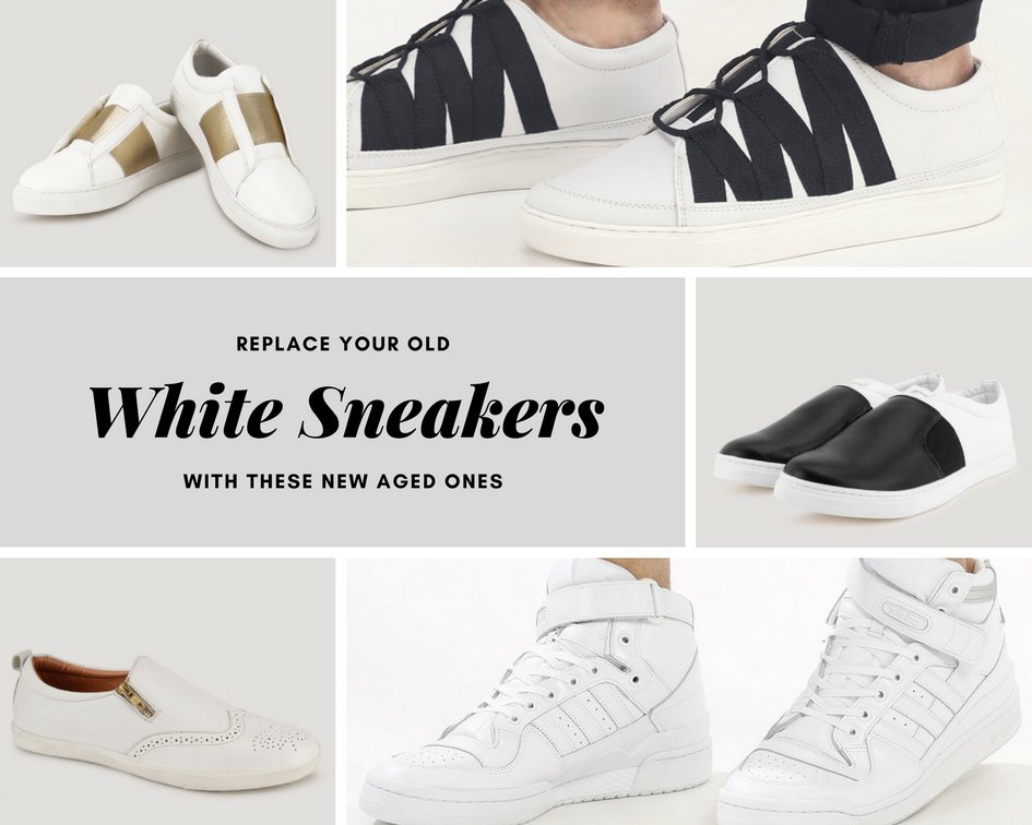 koovs white sneakers