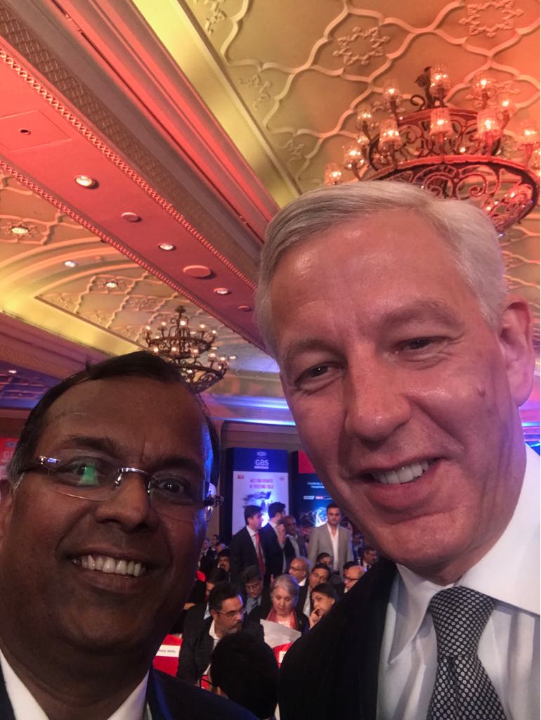 rsjalan's tweet photo. Was a pleasure meeting Domnic Barton, Global Managing partner McKinsey at #GBS https://t.co/vdJbCZWDP7